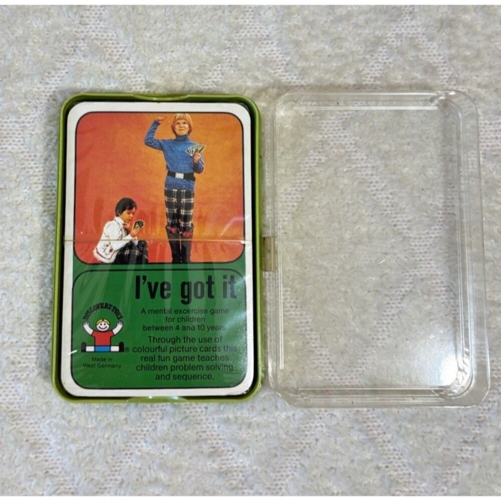 Vintage 1970s I’ve Got It Educational Card Game For Children Complete Set Sealed